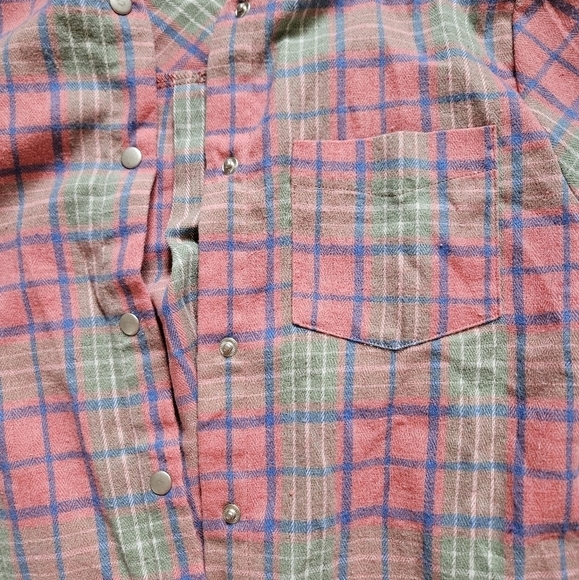 Bke Youth Flannel Buttonup L - Picture 3 of 5